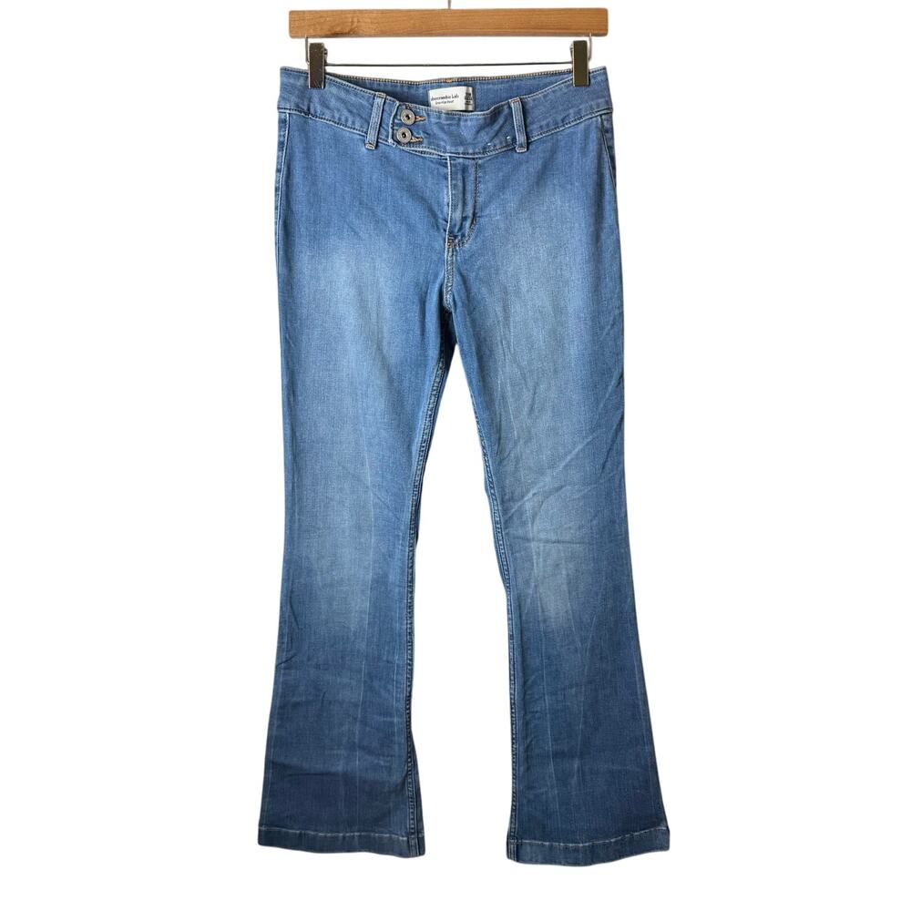Abercrombie & Fitch Light Blue Flare Jeans